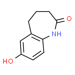 7-hydroxy-4,5-dihydro-1H-benzo[b]azepin-2(3H)-one Structure