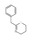 4H-1,3-Thiazine,5,6-dihydro-2-(phenylmethyl)- structure