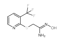 N'-HYDROXY-2-[[3-(TRIFLUOROMETHYL)PYRIDIN-2-YL]THIO]ETHANIMIDAMIDE picture