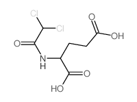 Glutamic acid,N-(dichloroacetyl)-, L- (8CI) Structure
