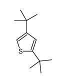 2,4-Di-tert-butylthiophene结构式