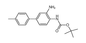 (3-amino-4'-methyl-biphenyl-4-yl)-carbamic acid tert.-butyl ester Structure
