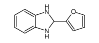 1H-Benzimidazole,2-(2-furanyl)-2,3-dihydro-(9CI) structure