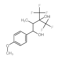 4,4,4-Trifluoro-1-(4-methoxyphenyl)-2-methyl-3-(trifluoromethyl)-1,3-butanediol picture