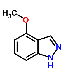 4-Methoxy-1H-indazole Structure