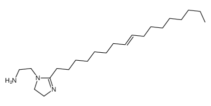 2-(8-heptadecenyl)-4,5-dihydro-1H-imidazole-1-ethylamine结构式