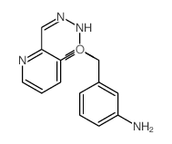 Hydrazinecarbothioamide,2-[[3-[(3-aminophenyl)methoxy]-2-pyridinyl]methylene]- picture