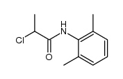 2-CHLORO-N-(2,6-DIMETHYLPHENYL)PROPANAMIDE structure