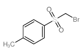 Benzene,1-[(bromomethyl)sulfonyl]-4-methyl- structure