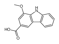 1-Methoxy-9H-carbazole-3-carboxylic acid结构式