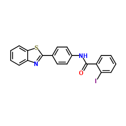 N-[4-(1,3-Benzothiazol-2-yl)phenyl]-2-iodobenzamide结构式