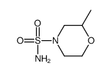 2-methylmorpholine-4-sulfonamide结构式