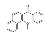 (1-methoxynaphthalen-2-yl)-phenylmethanone Structure