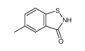 5-methylbenzisothiazol-3(2H)-one结构式