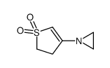 4-(aziridin-1-yl)-2,3-dihydrothiophene 1,1-dioxide结构式