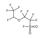 1,1,2,2-tetrafluoro-2-(1,2,2,2-tetrafluoroethoxy)ethanesulfonyl fluoride Structure