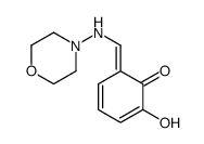 2-hydroxy-6-[(morpholin-4-ylamino)methylidene]cyclohexa-2,4-dien-1-one Structure