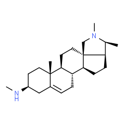 N-Methylconanin-5-en-3β-amine Structure