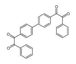 1-[4-[4-(2-oxo-2-phenylacetyl)phenyl]phenyl]-2-phenylethane-1,2-dione结构式