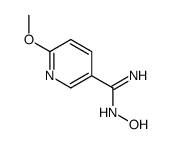 N-hydroxy-6-methoxypyridine-3-carboxamidine Structure