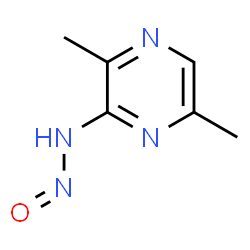 Pyrazinamine,3,6-dimethyl-N-nitroso- (9CI) Structure