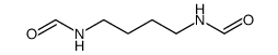 NN'-diformyl-1,4-diaminobutane Structure