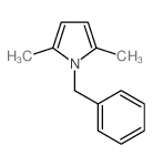 1H-Pyrrole,2,5-dimethyl-1-(phenylmethyl)-结构式