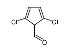 2,4-Cyclopentadiene-1-carboxaldehyde,2,5-dichloro-(9CI) Structure