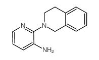 2-[3,4-Dihydro-2(1H)-isoquinolinyl]-3-pyridinamine结构式