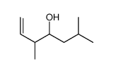 3,6-dimethylhept-1-en-4-ol Structure