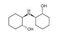 (1R,1'R,2R,2'R)-2,2'-azanediylbis(cyclohexan-1-ol)结构式