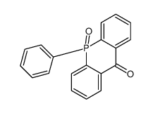 5-oxo-5-phenylacridophosphin-10-one结构式