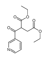 β-乙氧基羰基-γ-氧代-3-吡啶丁酸乙酯结构式