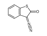 3-Diazobenzo[b]thiophen-2(3H)-one结构式