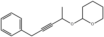Tetrahydro-2-[(1-methyl-4-phenyl-2-butynyl)oxy]-2H-pyran Structure