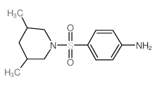 4-(3,5-DIMETHYL-PIPERIDINE-1-SULFONYL)-PHENYLAMINE Structure
