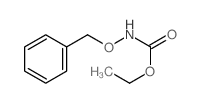 Carbamic acid,N-(phenylmethoxy)-, ethyl ester structure