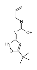 1-(5-tert-butyl-1,2-oxazol-3-yl)-3-prop-2-enylurea结构式