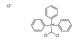 dichloromethyl(triphenyl)phosphanium,chloride Structure