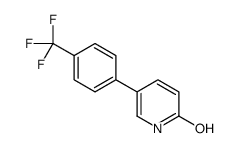 5-[4-(trifluoromethyl)phenyl]-1H-pyridin-2-one结构式