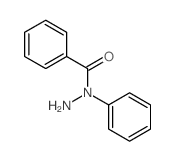 Benzoicacid, 1-phenylhydrazide结构式