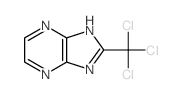 8-(trichloromethyl)-2,5,7,9-tetrazabicyclo[4.3.0]nona-1,3,5,7-tetraene structure