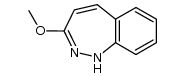 3-methoxy-1H-1,2-benzodiazepine结构式