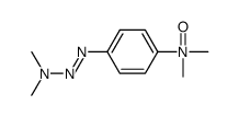 4-(dimethylaminodiazenyl)-N,N-dimethylbenzeneamine oxide Structure