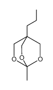 1-methyl-4-propyl-2,6,7-trioxabicyclo[2.2.2]octane Structure