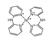 Ni(di-(2-pyridyl)amine)2(2+) Structure