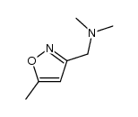 N,N,5-triMethylisoxazol-3-amine structure