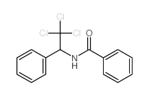 Benzamide,N-(2,2,2-trichloro-1-phenylethyl)-结构式