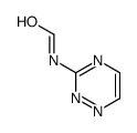 N-(1,2,4-triazin-3-yl)formamide Structure