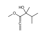 4-methoxy-2,3-dimethylhexa-4,5-dien-3-ol结构式